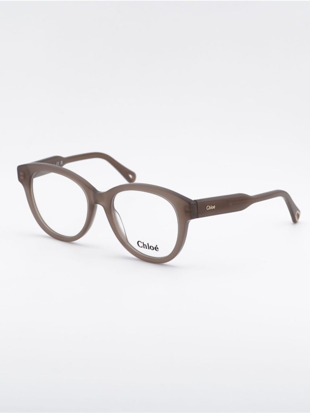 Chloe CH0163O 008 Eyeglasses Opal Tuape 53mm Round Frame